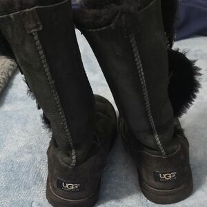 UGG Dark Shearling Boots